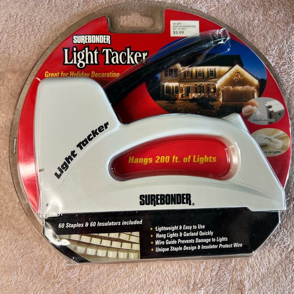 Christmas light tacker